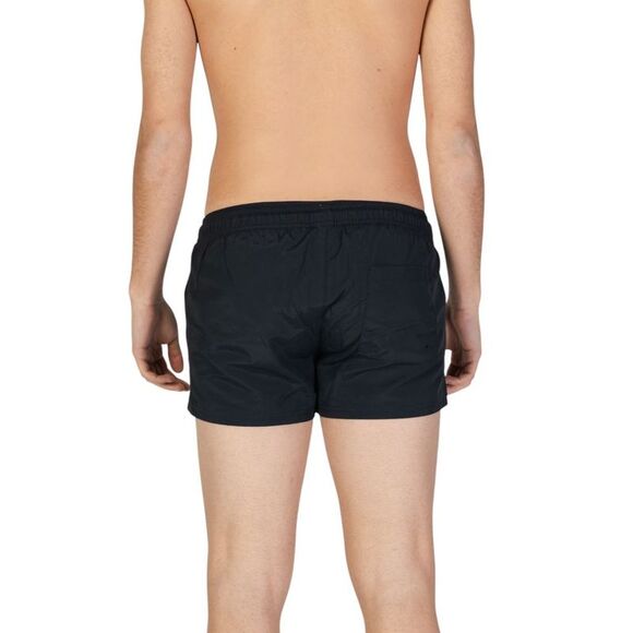 Hamaki-Ho Black Polyester Swim Men's Shorts - Picture 3 of 5